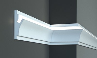 Карниз для LED освітлення серія D Tesori KD 402 фото