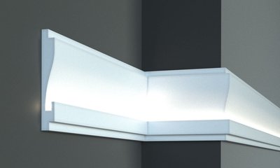 Карниз для LED освітлення серія D Tesori KD 404 фото