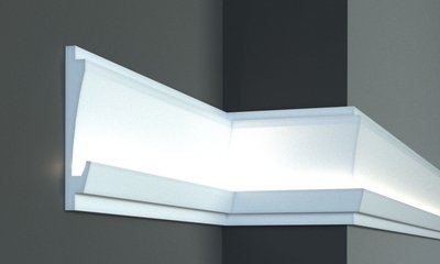 Карниз для LED освітлення серія D Tesori KD 406 фото