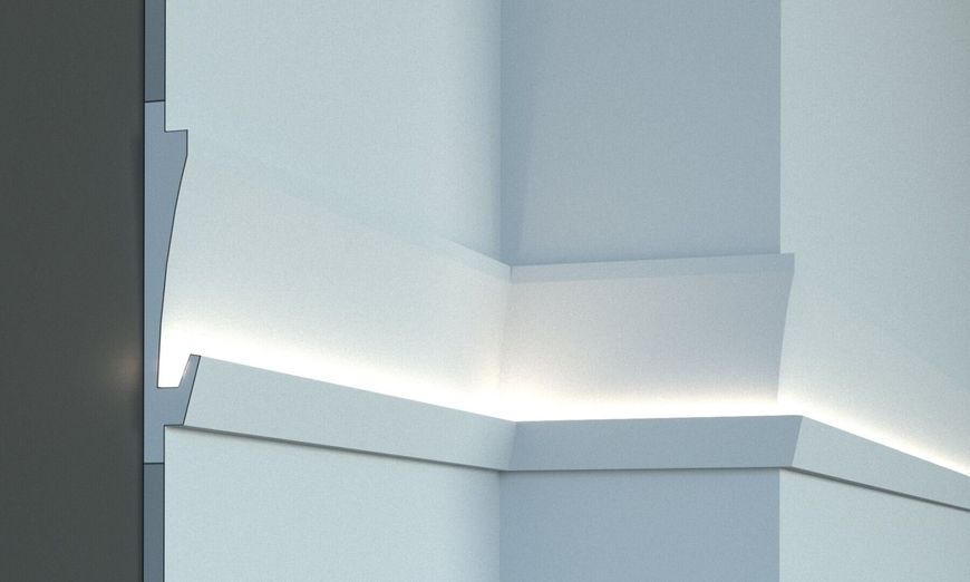 Карниз для LED освітлення серія D Tesori KD 406 фото
