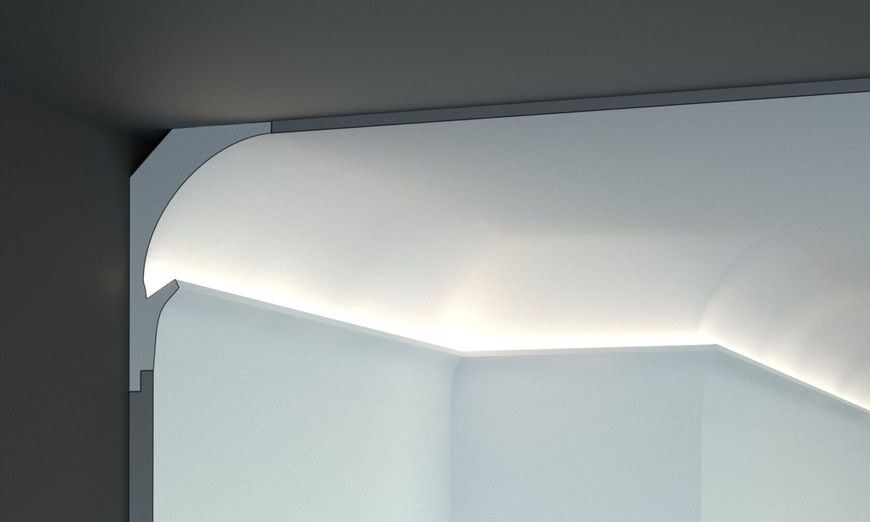 Карниз для LED освещения серия D Tesori KD 202 фото