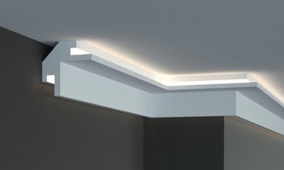 Карниз для LED освітлення серія D Tesori KD 203 фото