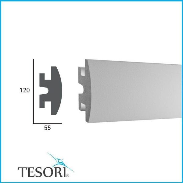 Карниз для LED освещения серия D Tesori KD 306 фото